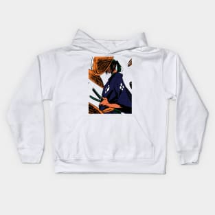 Blue Eye Samurai Kids Hoodie